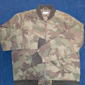 Men's Camouflage Bomber Jacket